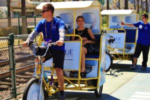 Johnson & Johnson’s Acuvue Pedicab